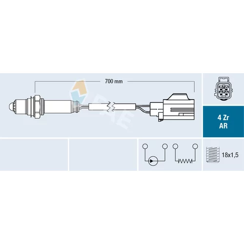 Lambda sonda 75614 /FAE/