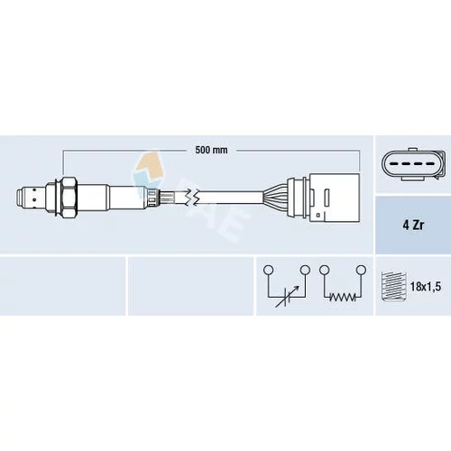 Lambda sonda FAE 77138