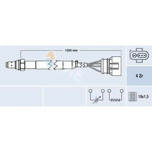 Lambda sonda FAE 77460