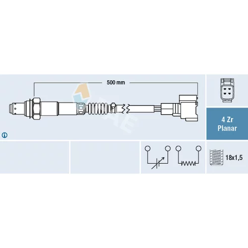 Lambda sonda FAE 77603