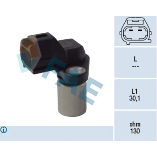 Snímač impulzov kľukového hriadeľa FAE 79336