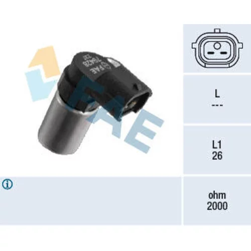 Snímač impulzov kľukového hriadeľa FAE 79428