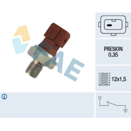 Olejový tlakový spínač FAE 12410
