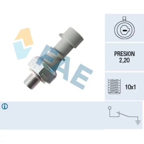 Olejový tlakový spínač FAE 12445