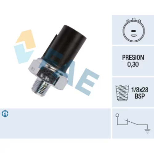 Olejový tlakový spínač 12990 /FAE/