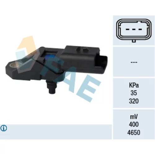 Snímač tlaku v sacom potrubí FAE 15108
