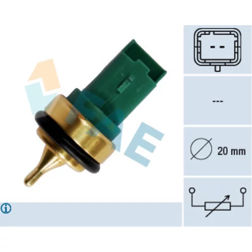 Snímač teploty chladiacej kvapaliny FAE 33707