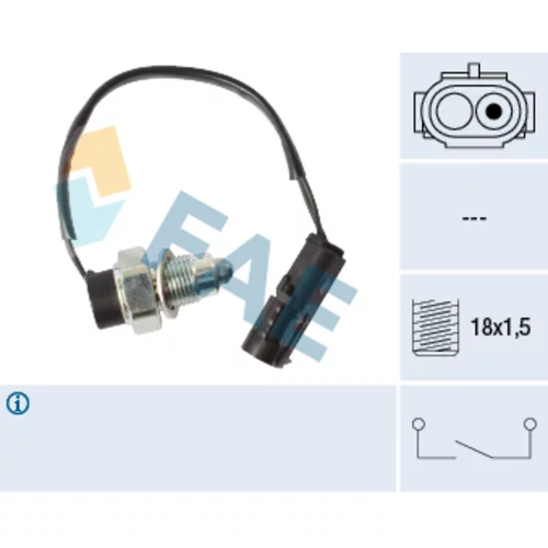 Spínač cúvacích svetiel FAE 40915