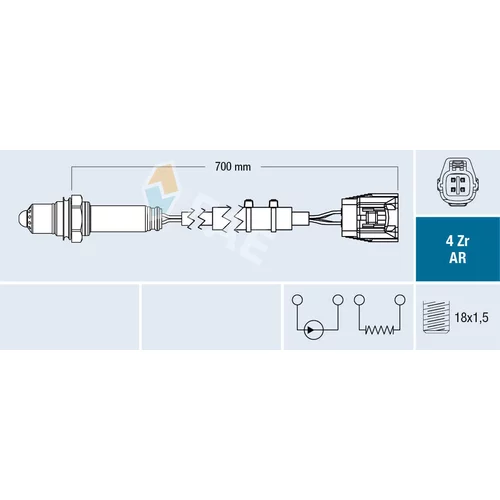 Lambda sonda FAE 75652