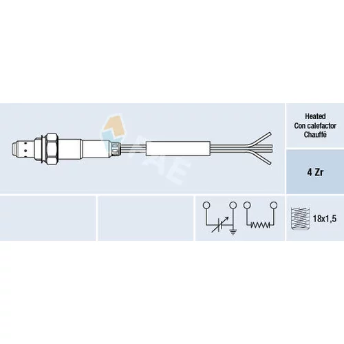 Lambda sonda FAE 77008