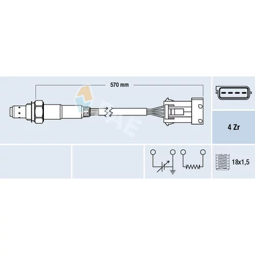 Lambda sonda FAE 77340