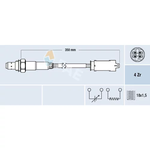 Lambda sonda FAE 77368