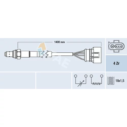 Lambda sonda FAE 77461