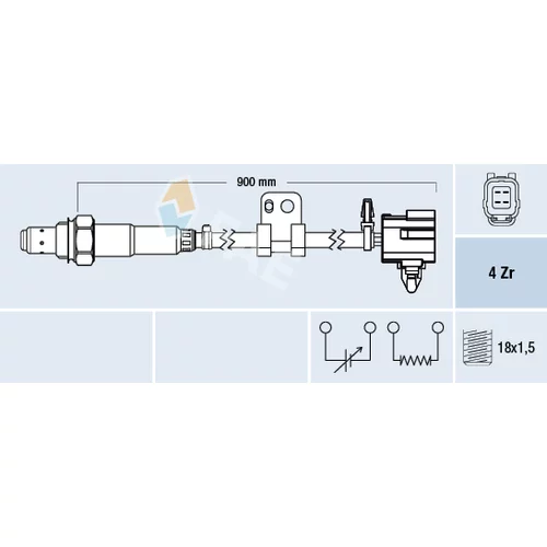 Lambda sonda FAE 77764