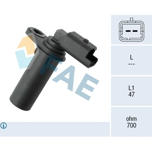 Snímač impulzov kľukového hriadeľa FAE 79251