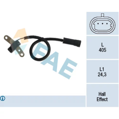 Snímač impulzov kľukového hriadeľa FAE 79335