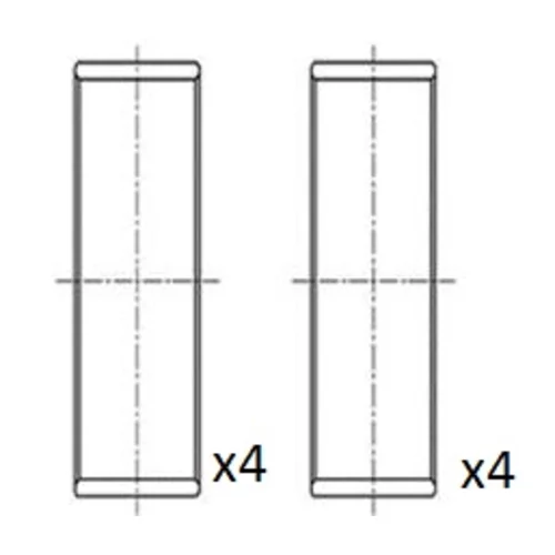 Ojničné ložisko FAI AutoParts BB2067-025