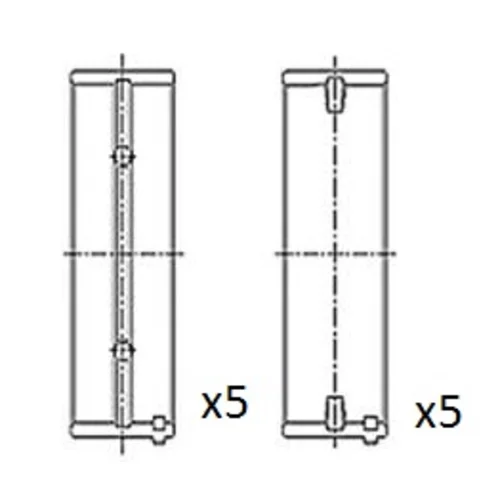 Ložisko kľukového hriadeľa FAI AutoParts BM1029-025