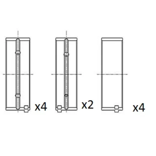 Ložisko kľukového hriadeľa FAI AutoParts BM1043-STD