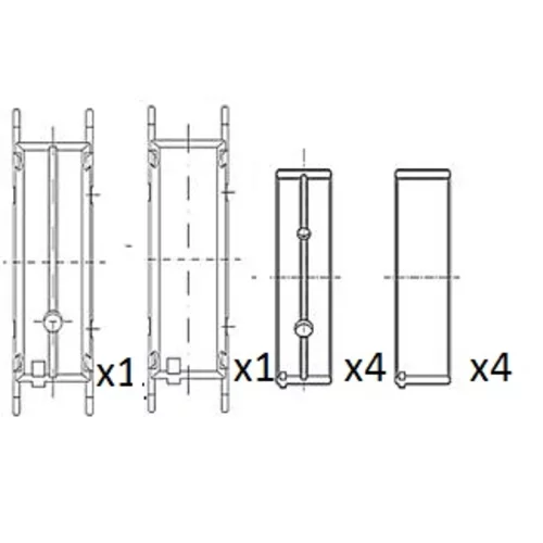 Ložisko kľukového hriadeľa FAI AutoParts BM1068-025