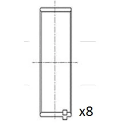 Ojničné ložisko FAI AutoParts BB2074-025