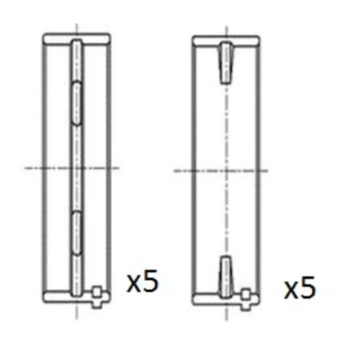 Ložisko kľukového hriadeľa FAI AutoParts BM1026-STD