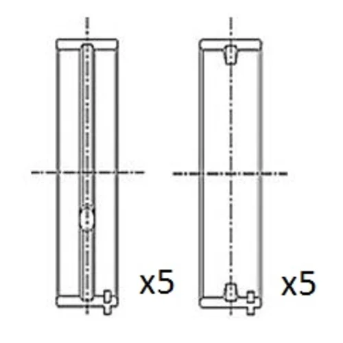 Ložisko kľukového hriadeľa FAI AutoParts BM1046-050