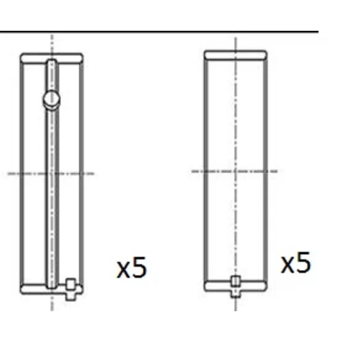 Ložisko kľukového hriadeľa FAI AutoParts BM1069-025