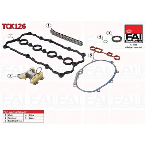 Sada rozvodovej reťaze FAI AutoParts TCK126