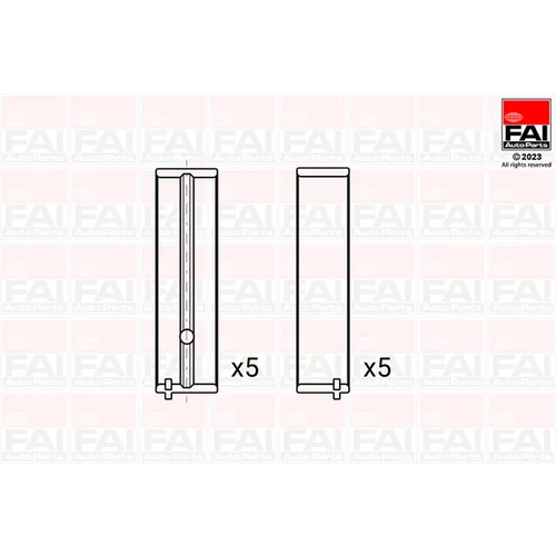 Ložisko kľukového hriadeľa FAI AutoParts BM1152-STD