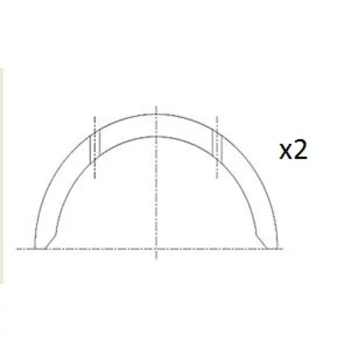 Vymedzovacia podložka pre kľukový hriadeľ FAI AutoParts BT3010-STD