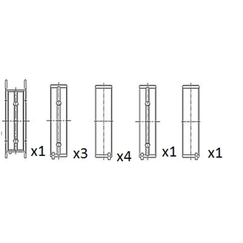 Ložisko kľukového hriadeľa FAI AutoParts BM1022-025