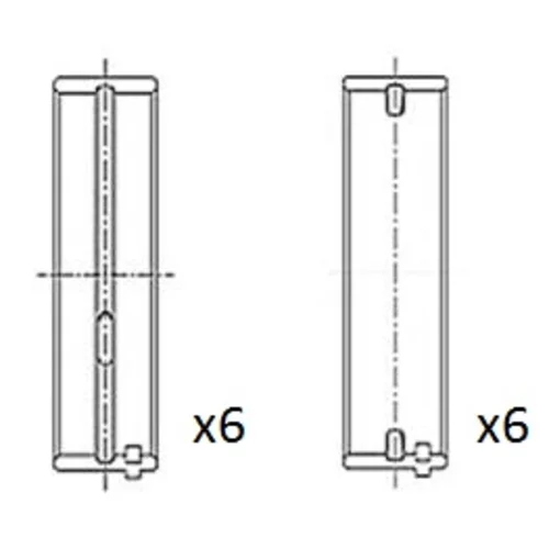 Ložisko kľukového hriadeľa FAI AutoParts BM1060-025