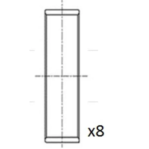 Ojničné ložisko FAI AutoParts BB2030-STD