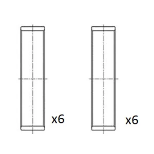 Ojničné ložisko FAI AutoParts BB2078-STD