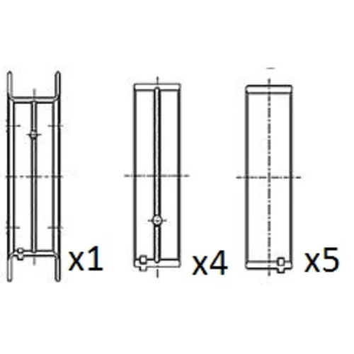 Ložisko kľukového hriadeľa FAI AutoParts BM1009-010