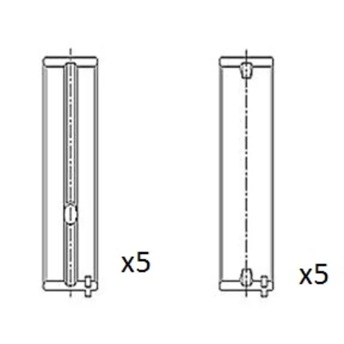 Ložisko kľukového hriadeľa FAI AutoParts BM1031-050