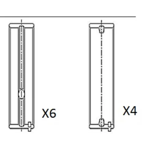 Ložisko kľukového hriadeľa FAI AutoParts BM1044-025