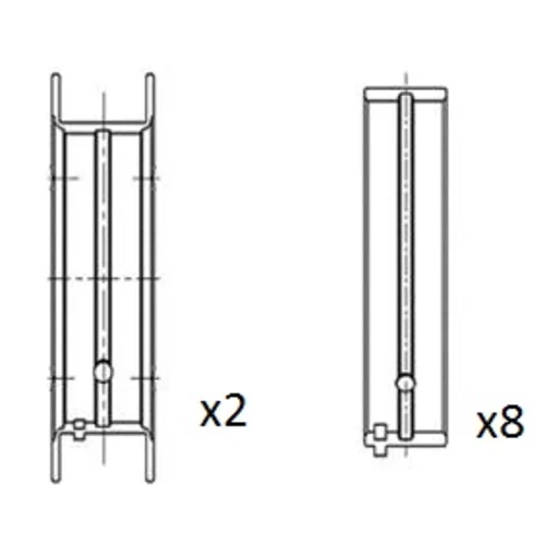 Ložisko kľukového hriadeľa FAI AutoParts BM1065-050