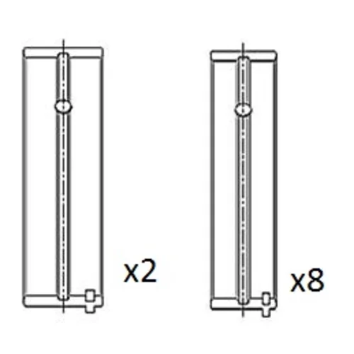 Ložisko kľukového hriadeľa FAI AutoParts BM1005-STD