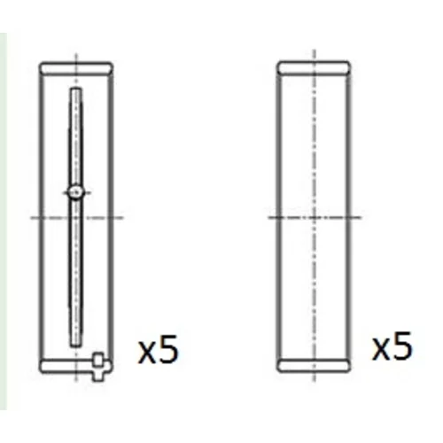 Ložisko kľukového hriadeľa BM1019-030 (FAI AutoParts)