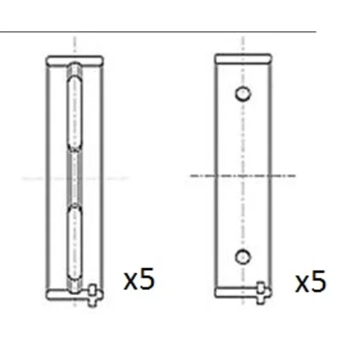 Ložisko kľukového hriadeľa FAI AutoParts BM1050-020