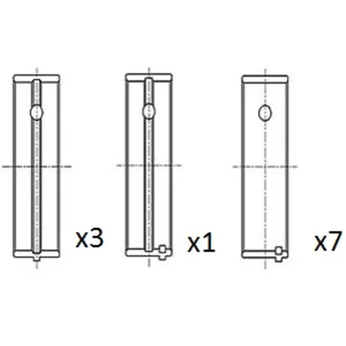 Ložisko kľukového hriadeľa FAI AutoParts BM1051-STD