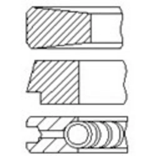 Sada piestnych krúžkov FAI AutoParts PR37-000