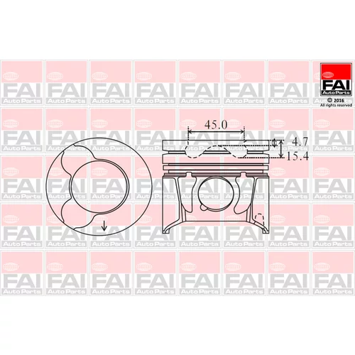 Piest FAI AutoParts PK6-000