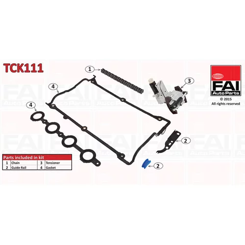 Sada rozvodovej reťaze FAI AutoParts TCK111