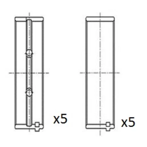 Ložisko kľukového hriadeľa FAI AutoParts BM1011-STD