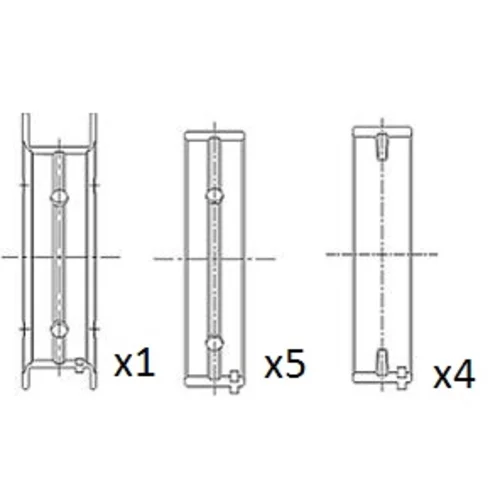 Ložisko kľukového hriadeľa FAI AutoParts BM1021-025