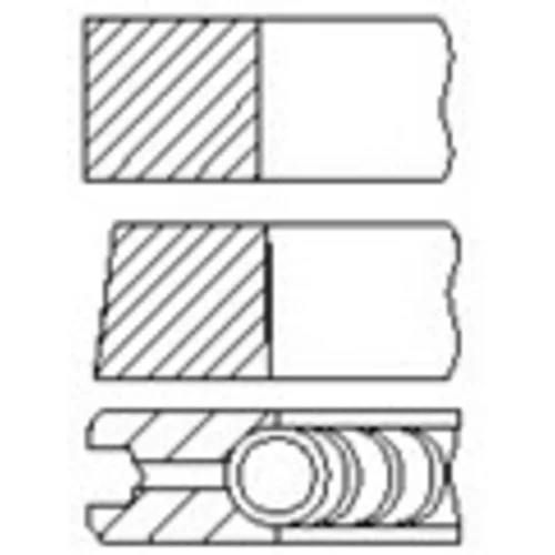 Sada piestnych krúžkov FAI AutoParts PR60-000