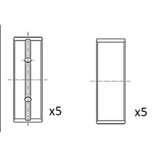 Ložisko kľukového hriadeľa FAI AutoParts BM1058-050